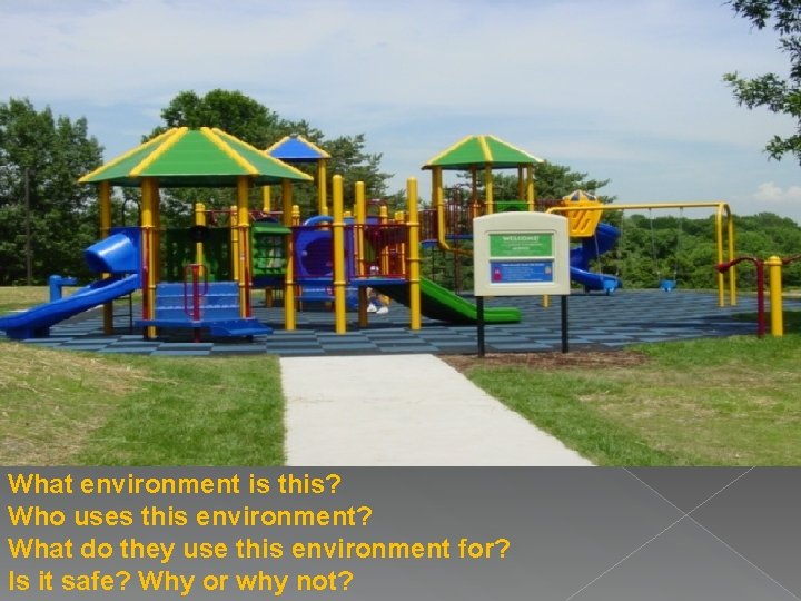 What environment is this? Who uses this environment? What do they use this environment