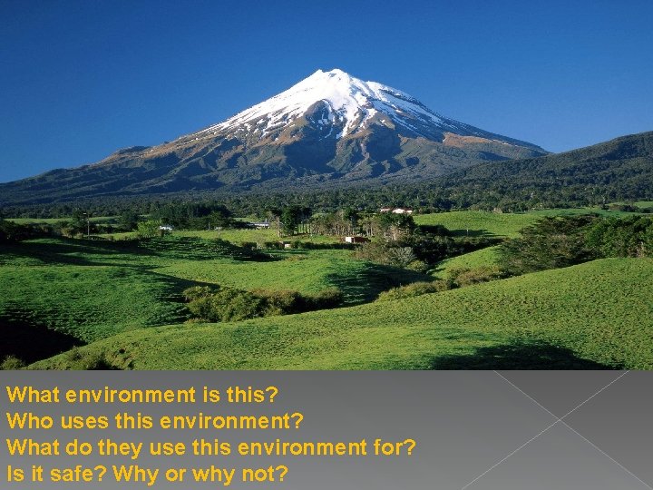 What environment is this? Who uses this environment? What do they use this environment