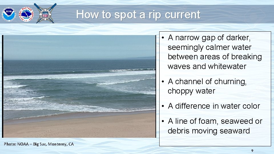 Weather Channel Rip Current Video Rip Current Basics and Safety Information Know Your