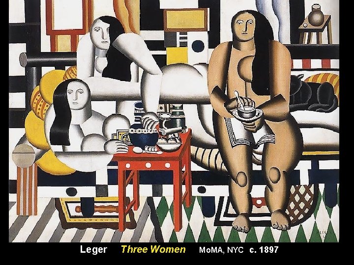 Leger Three Women Mo. MA, NYC c. 1897 