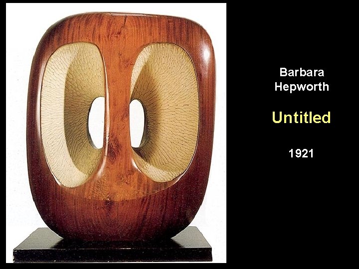 Barbara Hepworth Untitled 1921 