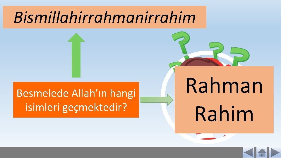 Bismillahirrahmanirrahim Besmelede Allah’ın hangi isimleri geçmektedir? Rahman Rahim 