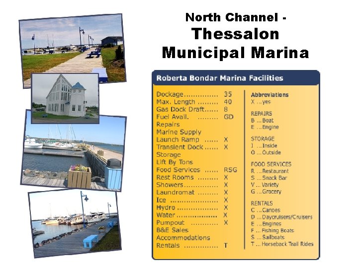 North Channel - Thessalon Municipal Marina 