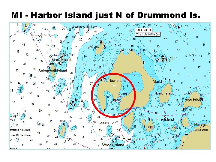 MI - Harbor Island just N of Drummond Is. 