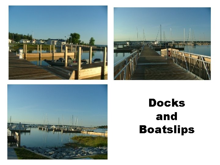 Docks and Boatslips 
