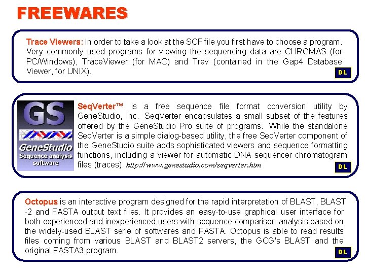 FREEWARES Trace Viewers: In order to take a look at the SCF file you