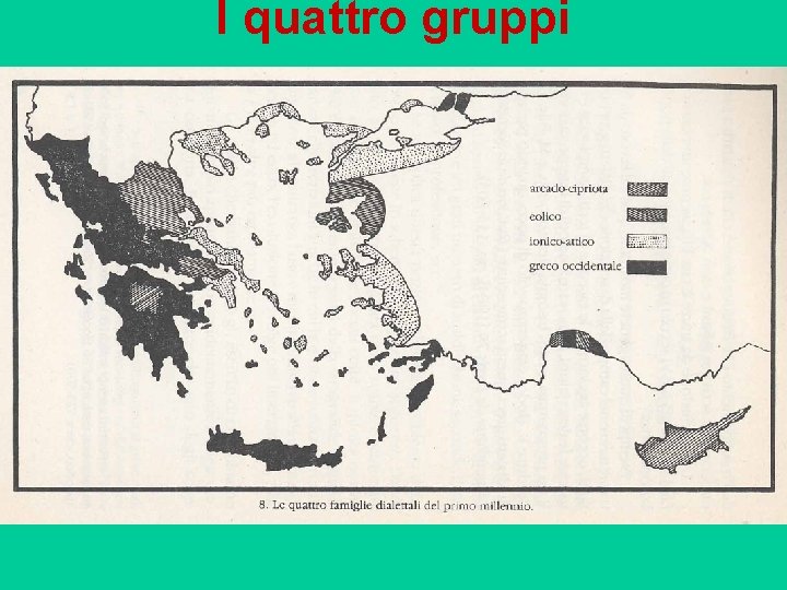 I quattro gruppi 