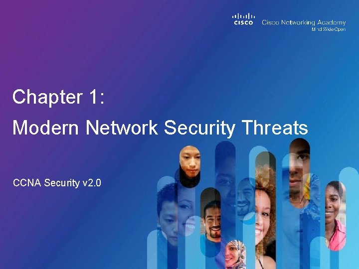 Chapter 1: Modern Network Security Threats CCNA Security v 2. 0 