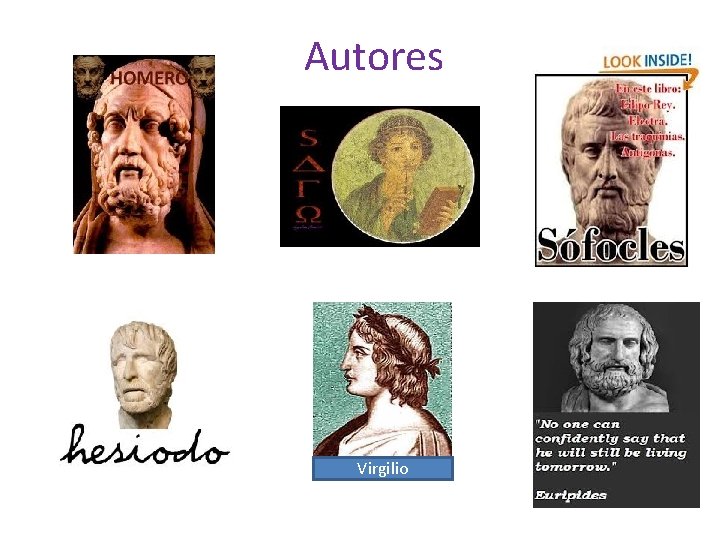 Autores Virgilio 