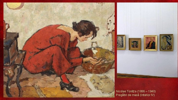 Nicolae Tonitza (1886 – 1940) Pregătiri de masă (Interior IV) 