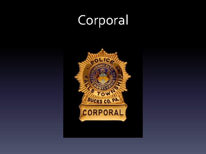 Corporal 