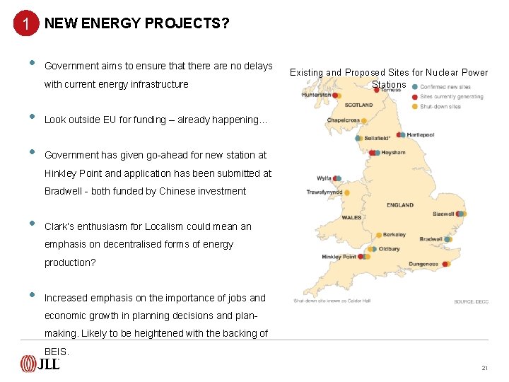 1 NEW ENERGY PROJECTS? • Government aims to ensure that there are no delays