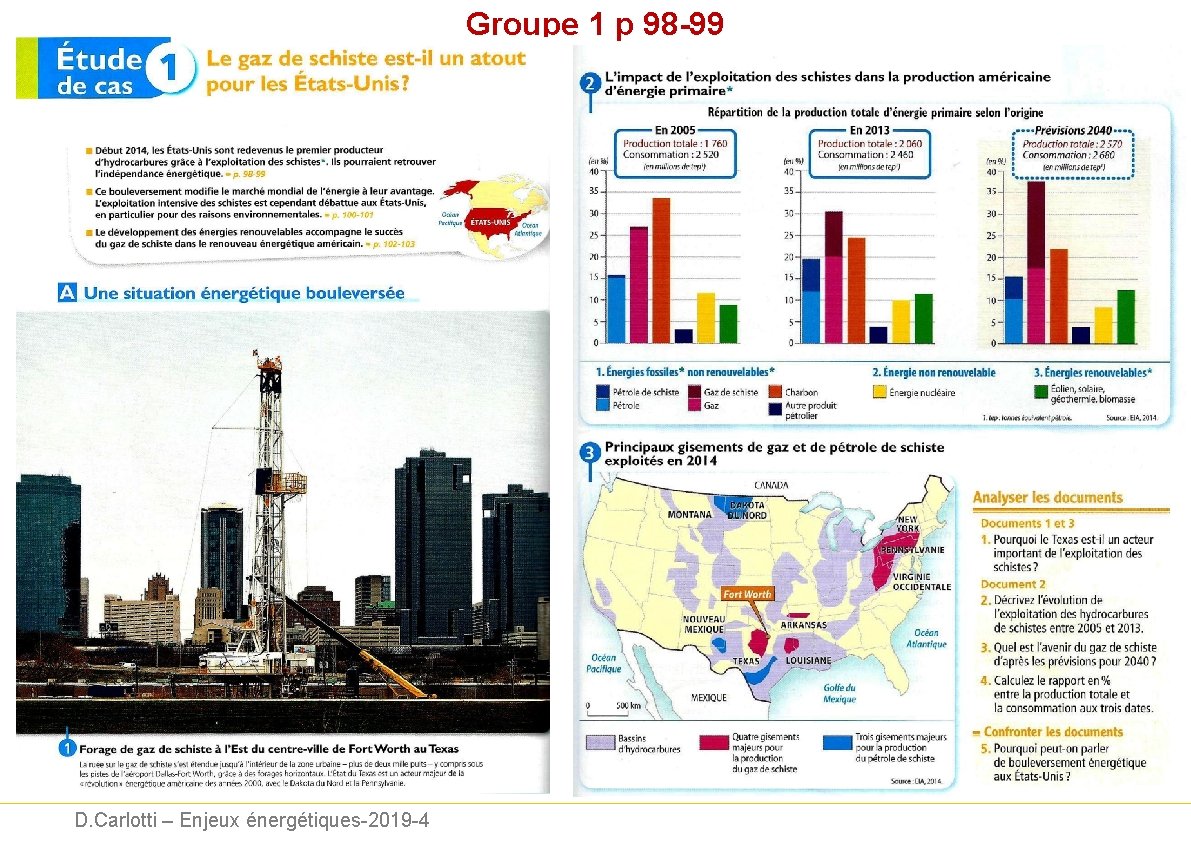 Groupe 1 p 98 -99 D. Carlotti – Enjeux énergétiques-2019 -4 