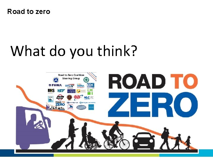 Road to zero What do you think? 