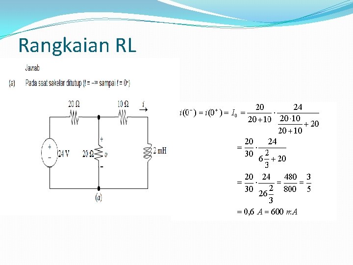 Rangkaian RL 