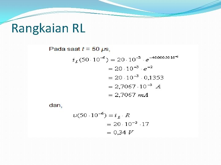 Rangkaian RL 