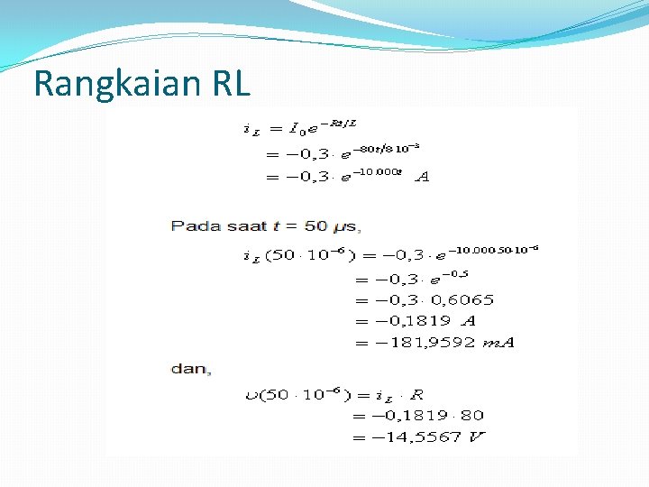 Rangkaian RL 