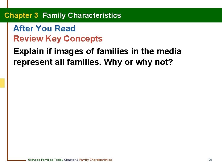 Chapter 3 Family Characteristics After You Read Review Key Concepts Explain if images of