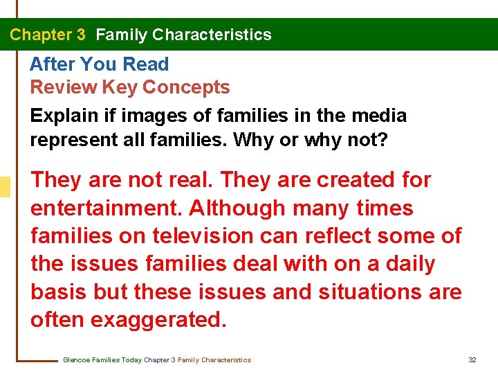 Chapter 3 Family Characteristics After You Read Review Key Concepts Explain if images of