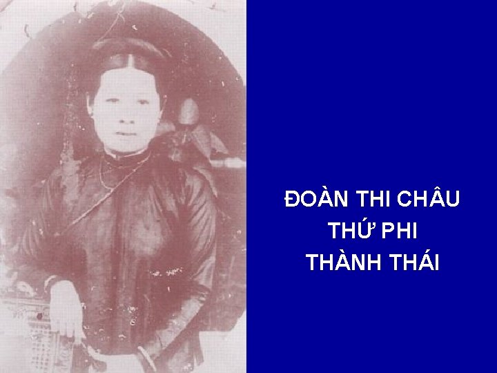 ĐOÀN THI CH U THỨ PHI THÀNH THÁI 