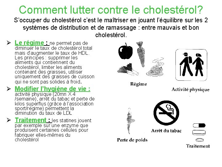 Comment lutter contre le cholestérol? S’occuper du cholestérol c’est le maîtriser en jouant l’équilibre