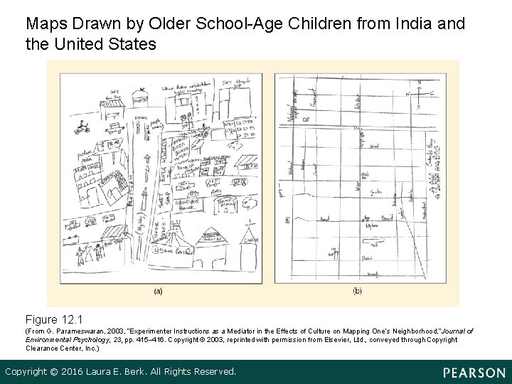 Maps Drawn by Older School Age Children from India and the United States Figure
