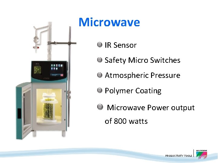 Microwave IR Sensor Safety Micro Switches Atmospheric Pressure Polymer Coating Microwave Power output of