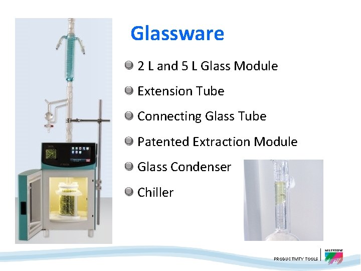Glassware 2 L and 5 L Glass Module Extension Tube Connecting Glass Tube Patented