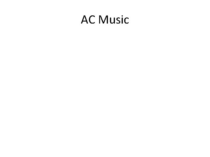 AC Music 