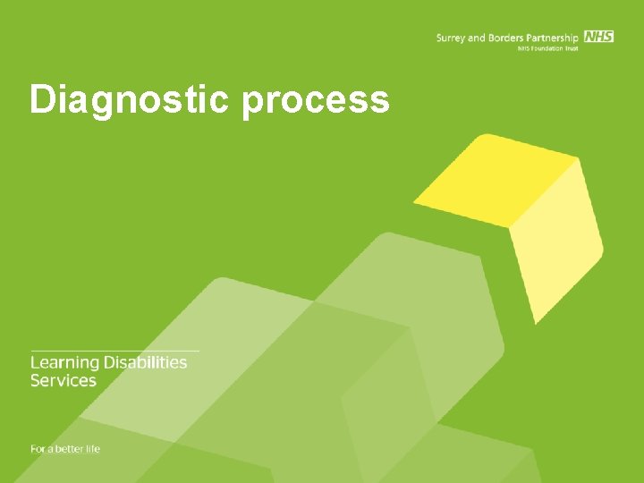 Diagnostic process 