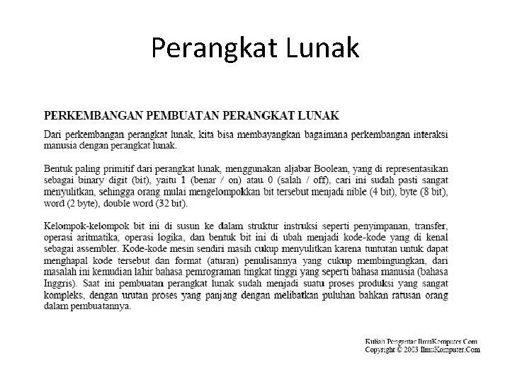 Perangkat Lunak 