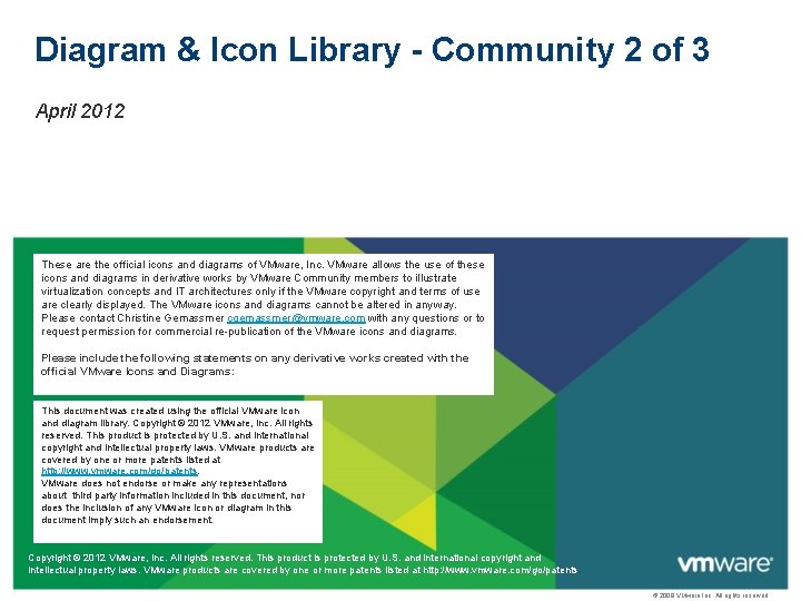 Diagram & Icon Library - Community 2 of 3 April 2012 These are the