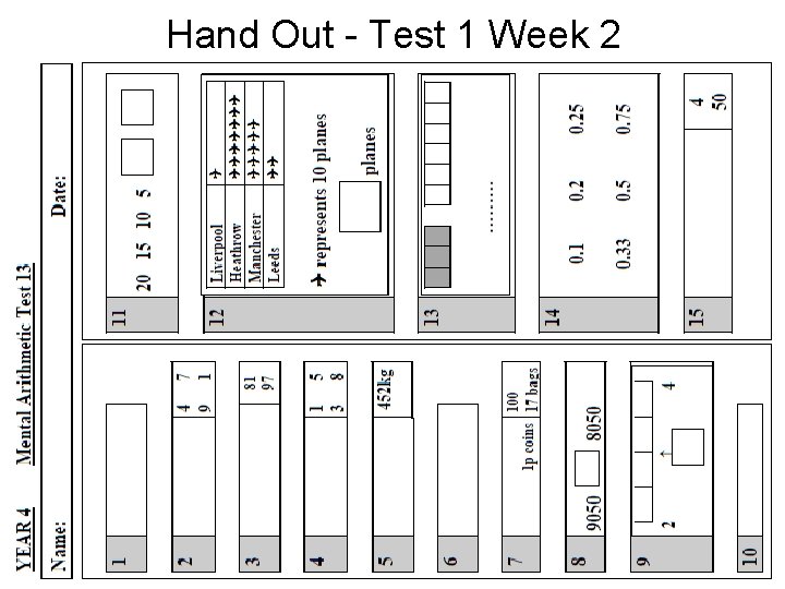 Hand Out - Test 1 Week 2 