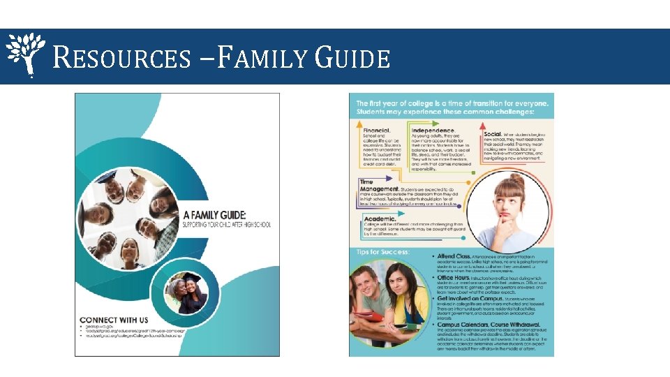 RESOURCES –FAMILY GUIDE 