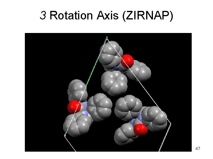 3 Rotation Axis (ZIRNAP) 47 