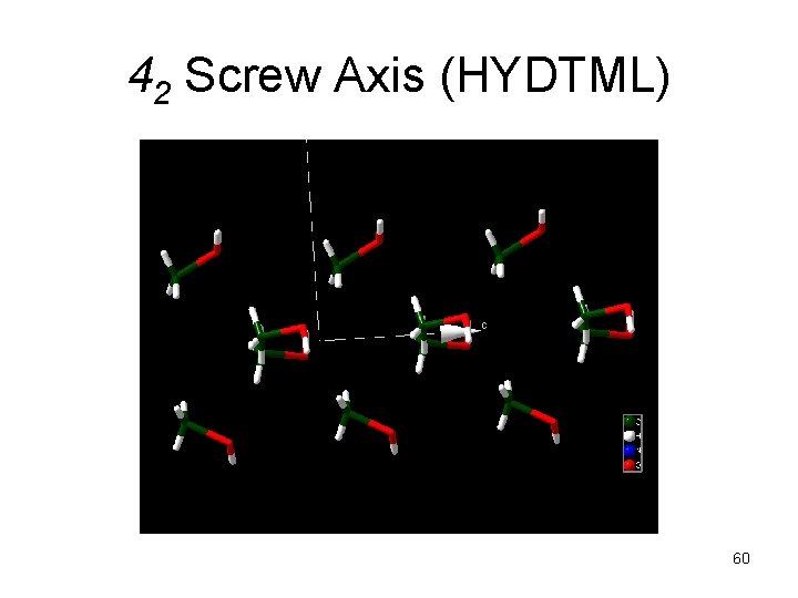 42 Screw Axis (HYDTML) 60 