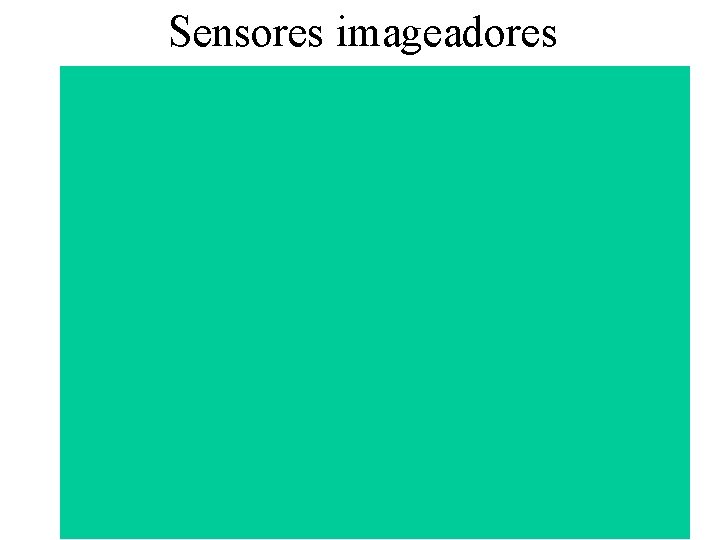 Sensores imageadores 