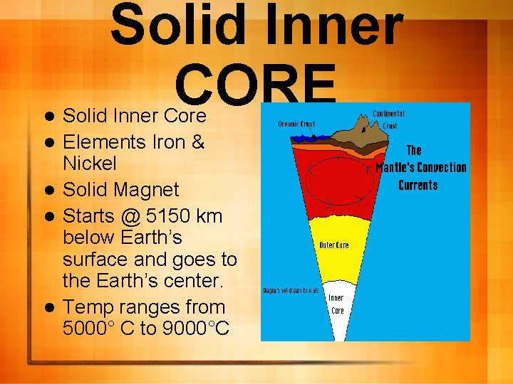 LAYERS OF THE EARTH l Layers l DensityPressureTem