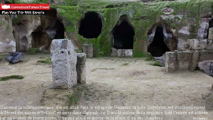 Gaziemir la ville souterraine, qui est situé dans le village de Gaziemir la ville