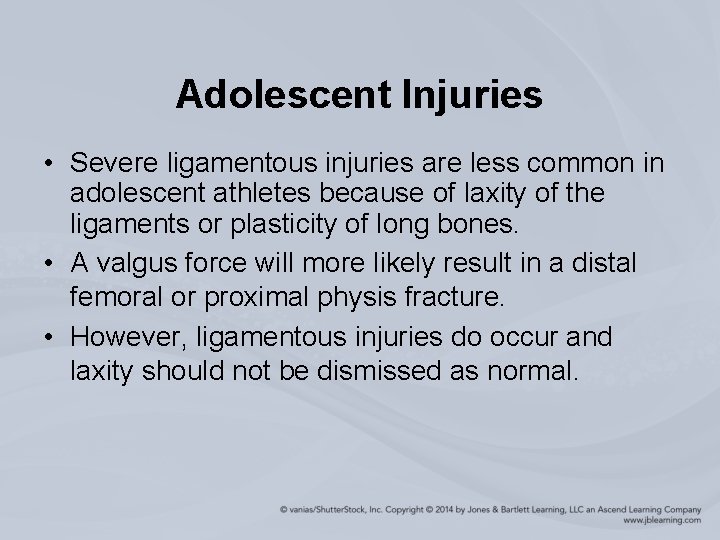 Chapter 20 The Adolescent Athlete Special Medical Concerns