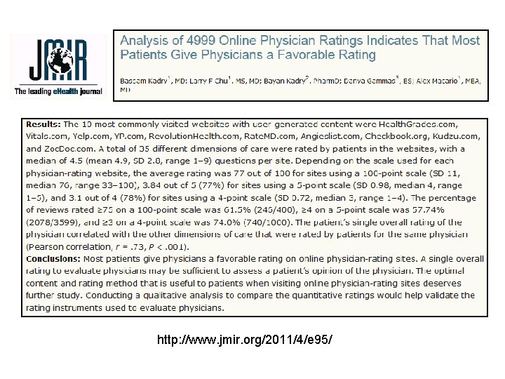http: //www. jmir. org/2011/4/e 95/ http: //www. jmir. org/2011/4/e 95/