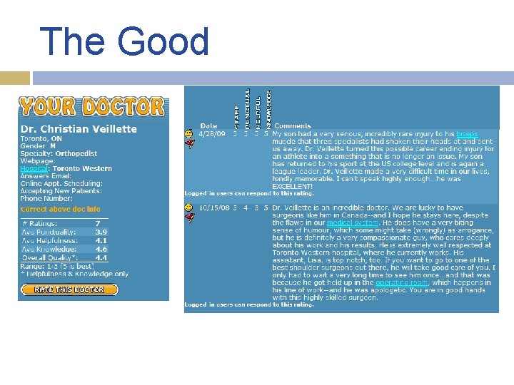 The Good The Good