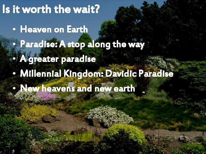 Is it worth the wait? • • • Heaven on Earth Paradise: A stop