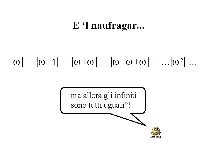 E ‘l naufragar. . . | | = | +1| = | + + E ‘l naufragar. . . | | = | +1| = | + +
