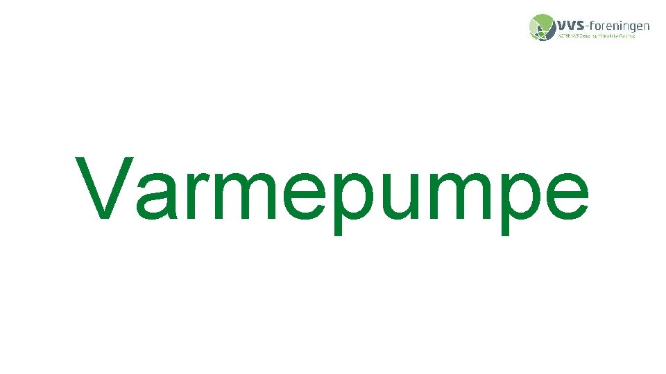 Varmepumpe 