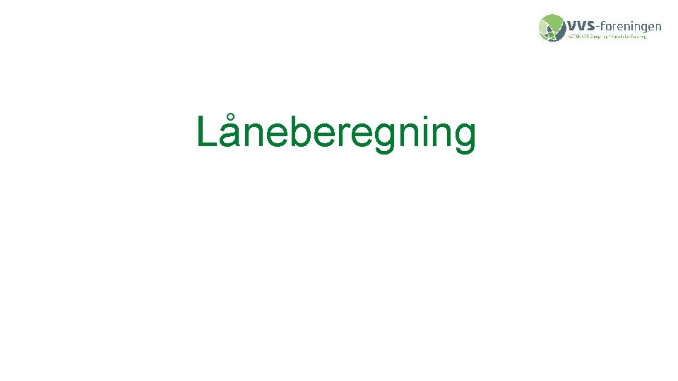 Låneberegning 