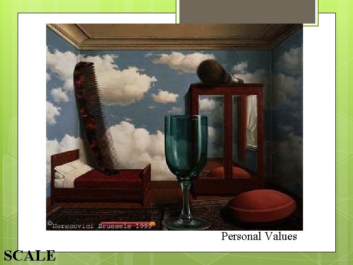 Personal Values SCALE 