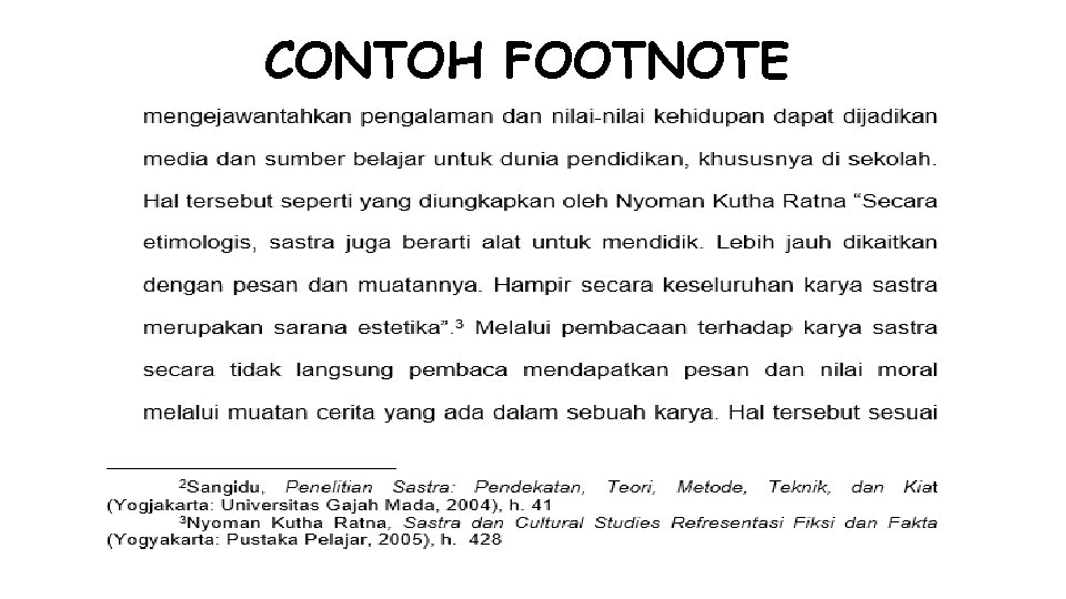 CONTOH FOOTNOTE 