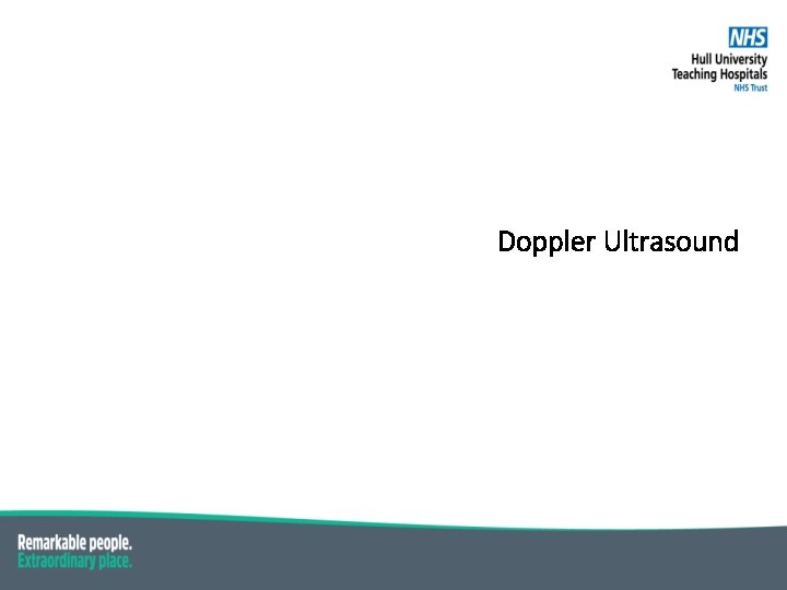 Doppler Ultrasound 