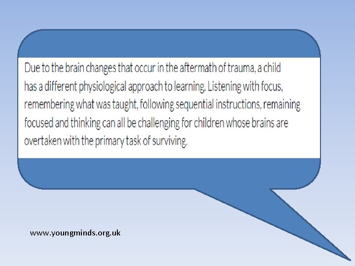 www. youngminds. org. uk 
